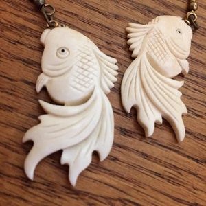 Fish earrings